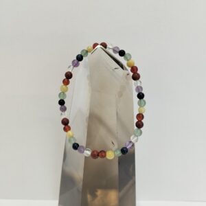 pulsera 7 chakras natural 4 mm