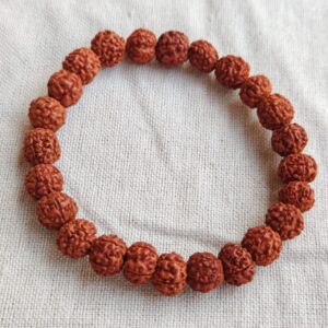 pulsera de rudraksha natural 8 mm