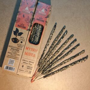 incienso artesanal de mirra | aroma nature